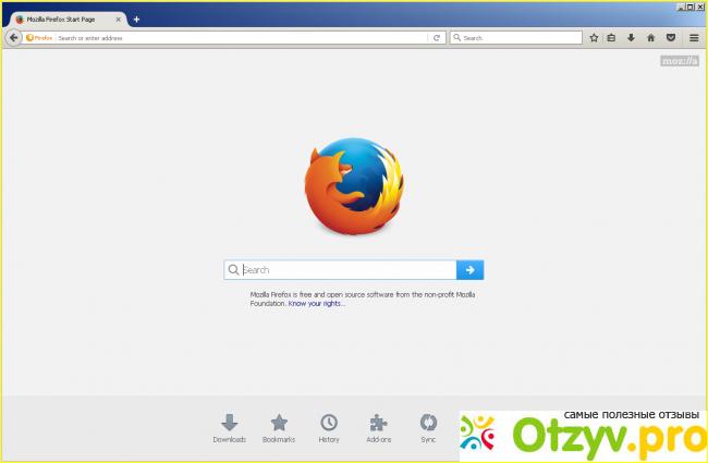 Отзыв о Firefox скачать