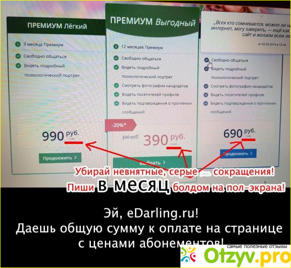 Отзыв о Отзывы о сайте знакомств edarling