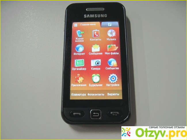 Отзыв о Сенсорный мобильный телефон Samsung GTS5230