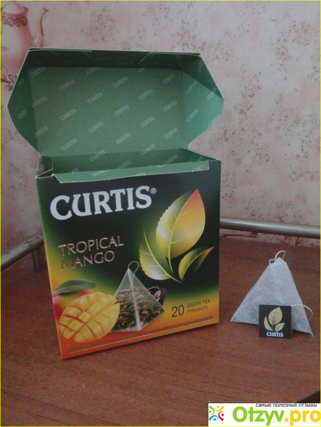 Зеленый чай CURTIS Delicate Mango фото1