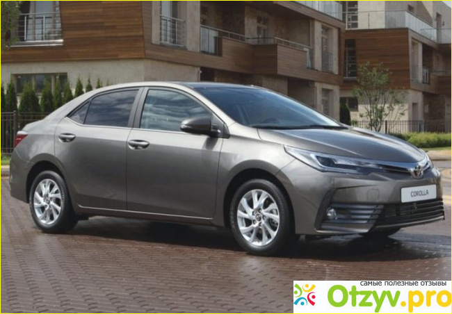 Габаритные размеры Toyota Corolla 2017-2018.