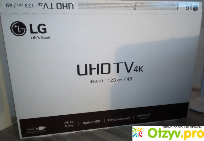 Почему я выбрала LG 49 UJ 630 V?