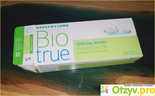 Отзыв о Контактные линзы Biotrue One Day