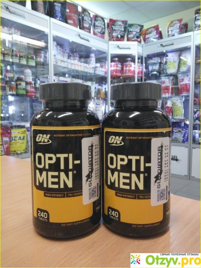 Описание добавки Оpti men от Optimum Nutrition. 