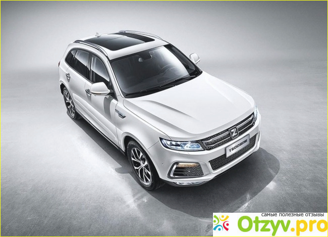 Внешний вид автомобиля zotye t600.