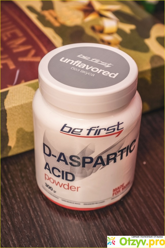 Отзыв о Be First D-aspartic acid Powder 200 гр