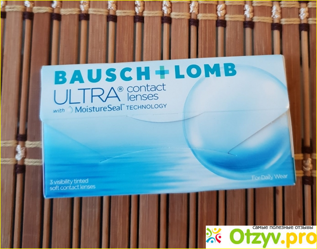 Отзыв о Контактные линзы Bausch&Lomb ULTRA