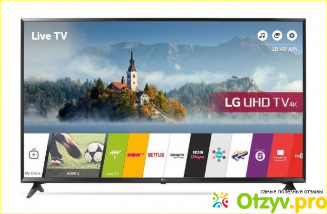 Плюсы и минусы телевизора LG 49 UJ 630 V