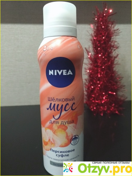 Отзыв о Шелковый мусс для душа Nivea Персиковое суфле