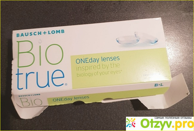 Отзыв о Контактные линзы Biotrue One Day