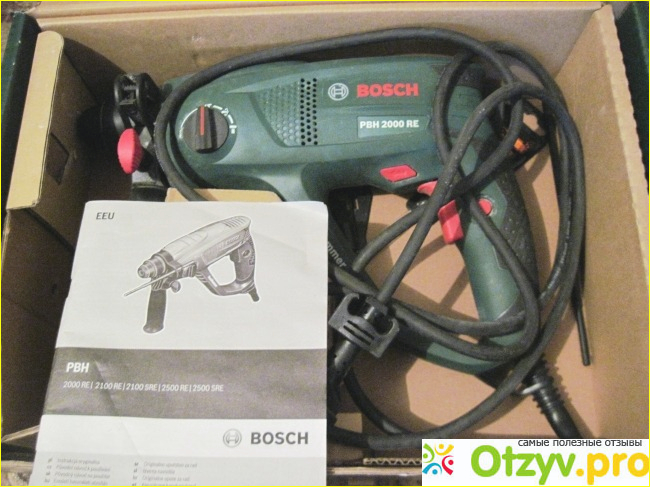 Отзыв о Перфоратор Bosch PBH 2000 RE