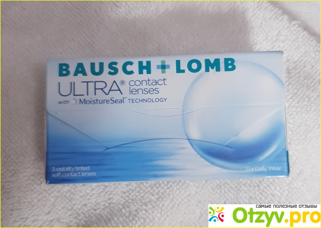 Отзыв о Контактные линзы Bausch&Lomb ULTRA