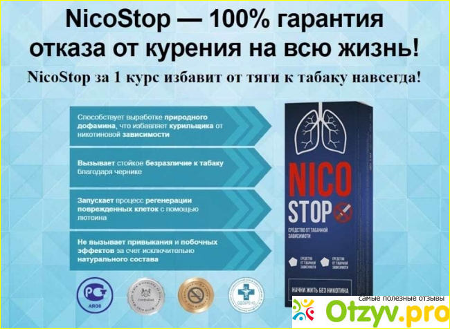Как принимать Никостоп