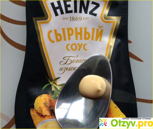 Сырный соус Heinz фото3