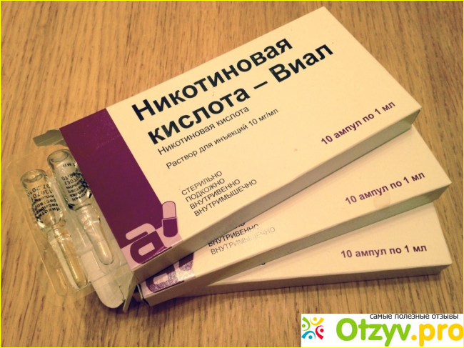 Никотиновая кислота для роста волос отзывы.