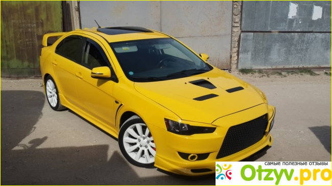 Mitsubishi Lancer размеры: