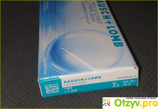 Отзыв о Контактные линзы Bausch&Lomb ULTRA