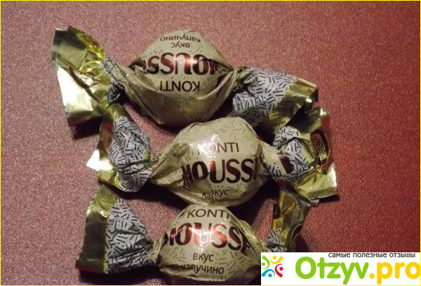 Отзыв о Шоколадные конфеты mousse konti