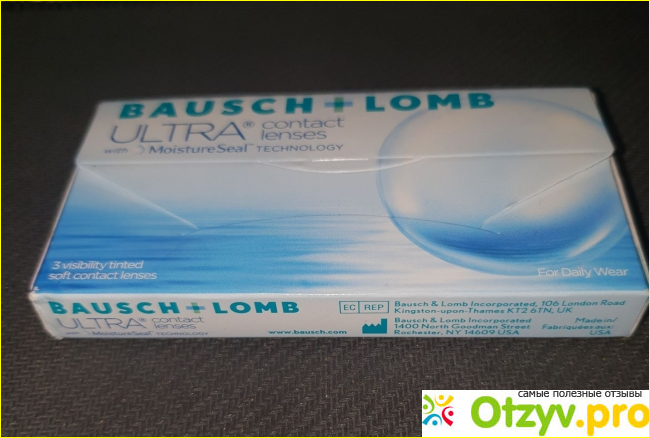 Контактные линзы Bausch&Lomb ULTRA фото2