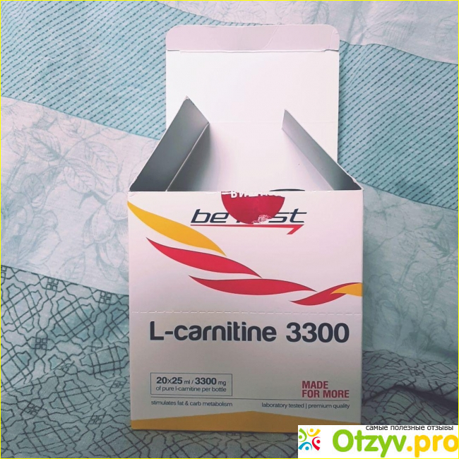 Отзыв о Be First L-carnitine 3300, 20 ампул