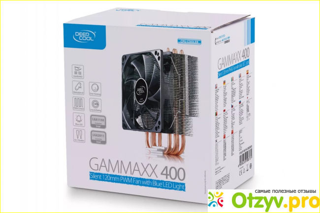 Отзывы пользователей о процессорном кулере Deepcool gammaxx 400.