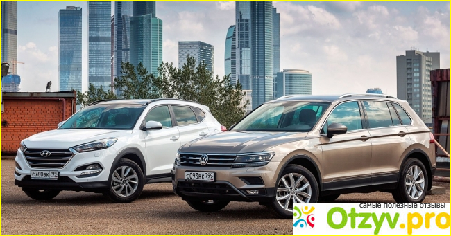 Volkswagen Tiguan против соперников: