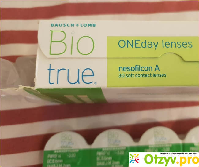 Контактные линзы Biotrue One Day фото1