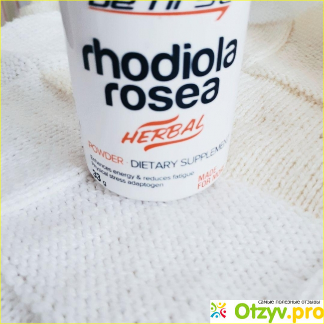 Отзыв о Be First Rhodiola rosea powder 33 гр
