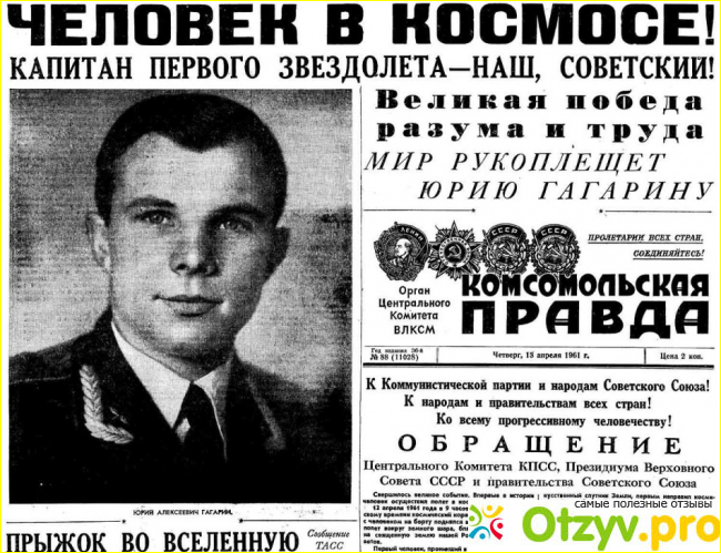 Отзыв о Сколько длился полет Гагарина? Подробности космического полета Гагарина