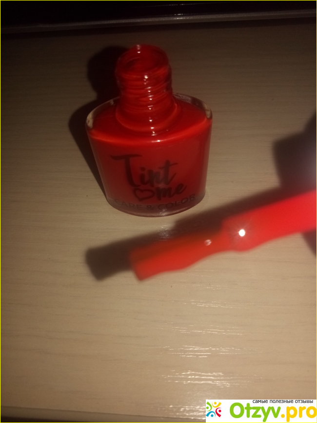 Отзыв о Лак для ногтей Tint me care color