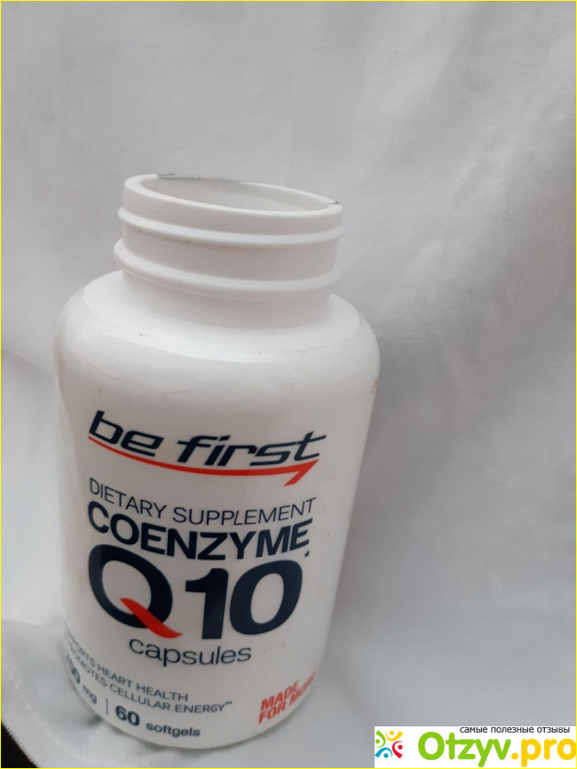 Отзыв о Be First Coenzyme Q10 60 гелевых капсул