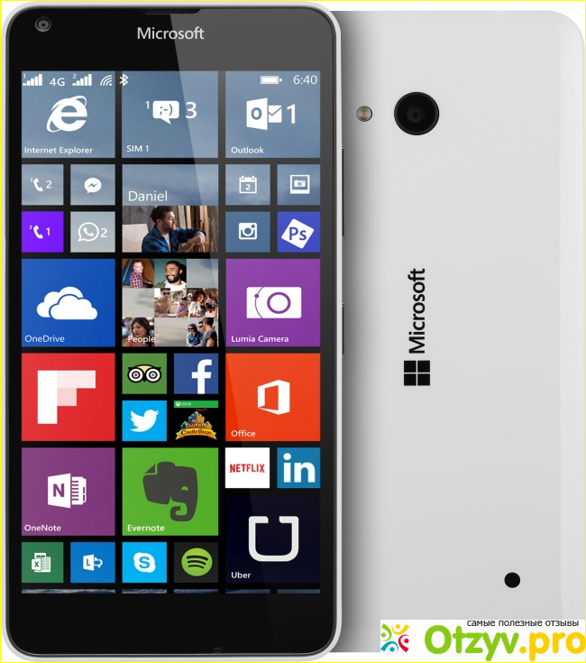 Основная информация о смартфоне Microsoft Lumia 640