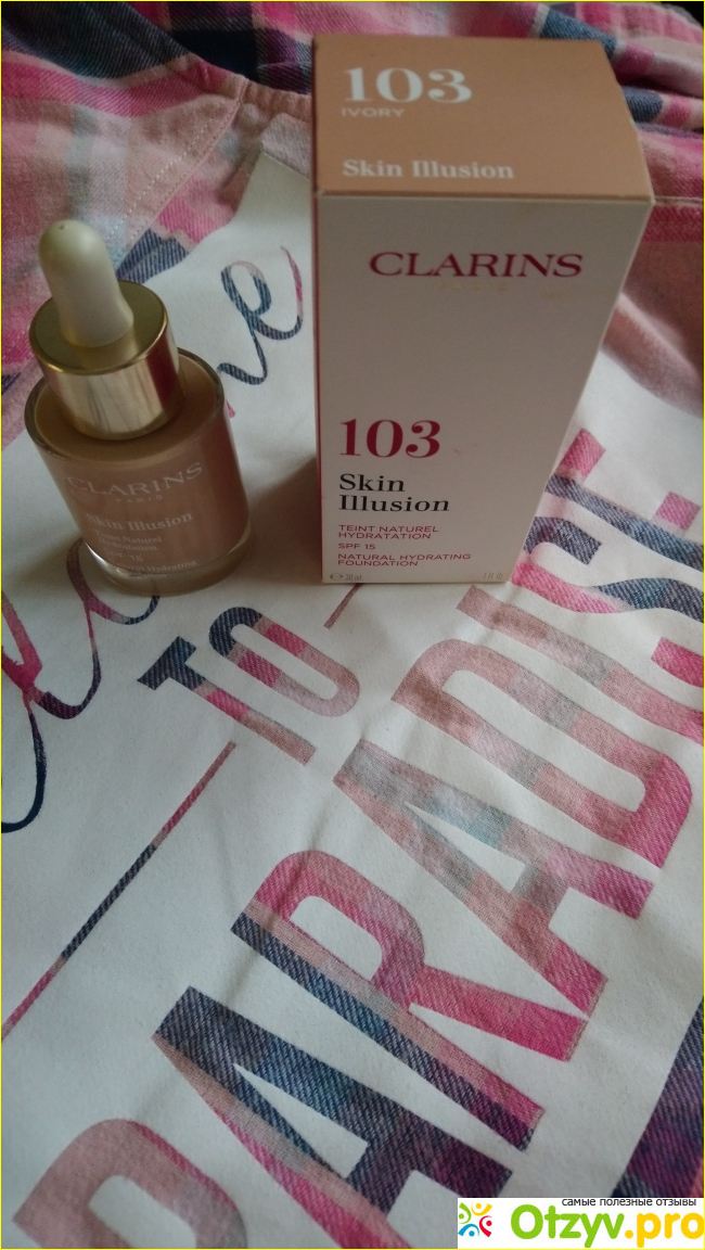 Отзыв о Тональный крем Clarins Skin Illusion