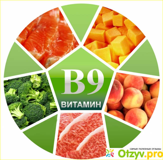 Отзыв о Витамин в9 фолиевая кислота - в каких продуктах