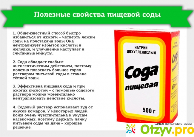 Сода пищевая польза и вред отзывы врачей фото1