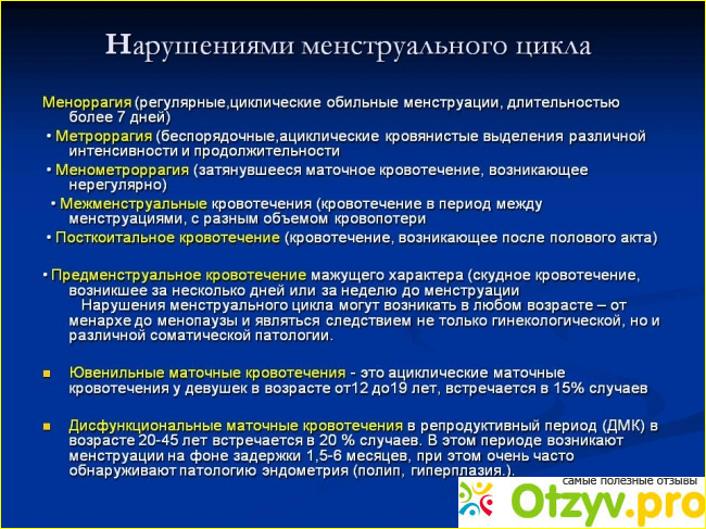 Нерегулярный менструальный цикл: причины и лечение.