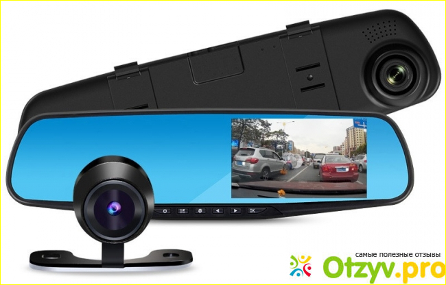 Навороченный вариант. Xiaomi Smart Rearview Mirror