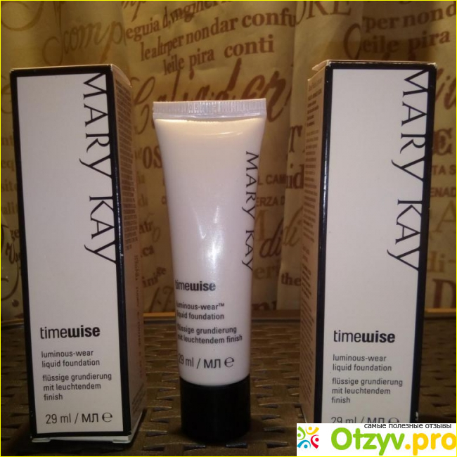 Отзыв о Тональный крем Mary Kay Timewise