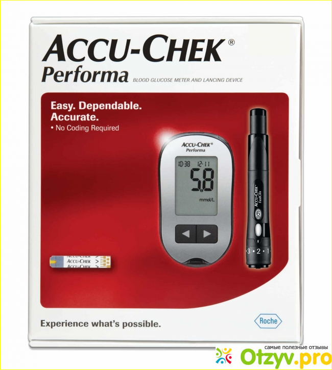 Глюкометр Accu-Chek Performa.