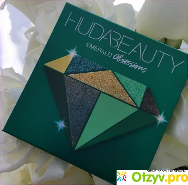 Отзыв о Палетка теней для век Huda Beauty Emerald Obsessions