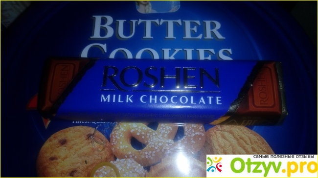 Отзыв о Шоколадный батончик Roshen Milk chocolat