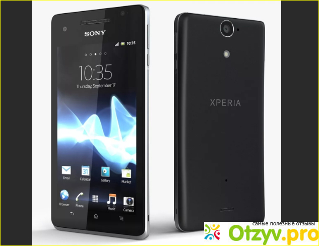 Описание Sony Xperia V, функции.