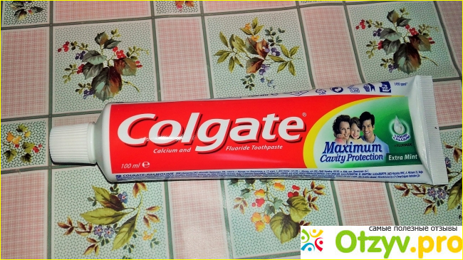 Отзыв о Зубная паста Colgate Максимальная защита от кариеса Двойная мята