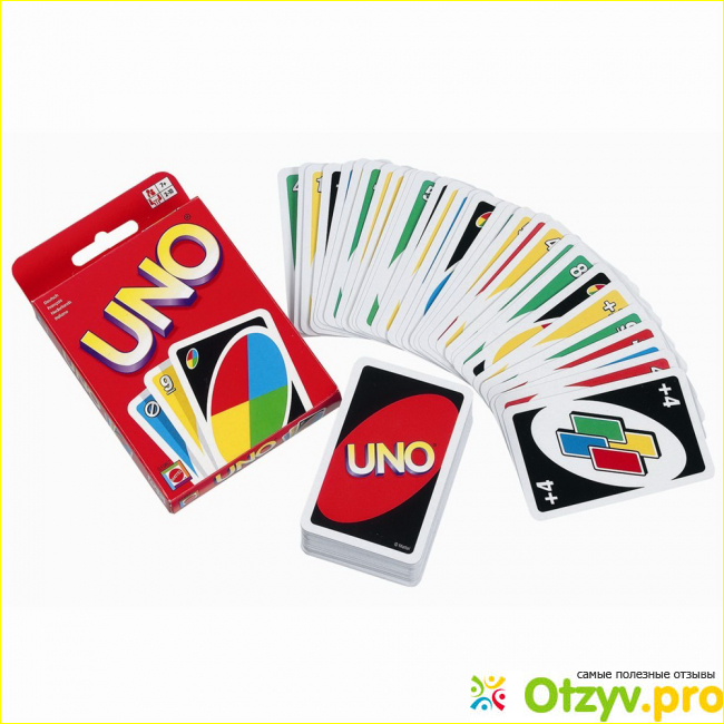 Карточная игра Uno.