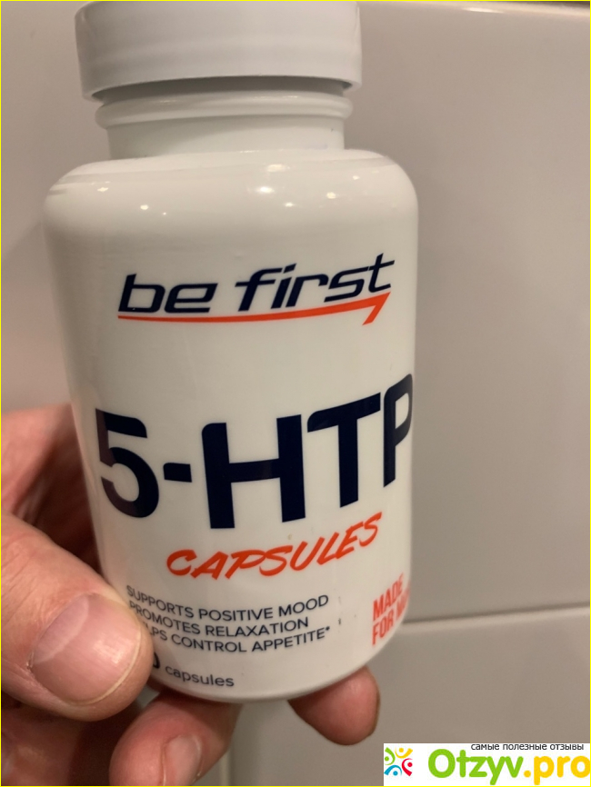 Отзыв о Be First 5-HTP (5-гидрокситриптофан) Capsules 60 капсул