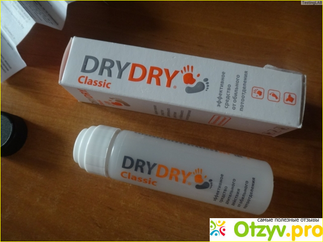 Dry-Dry дезодорант: формы выпуска, состав классической формы, назначение, противопоказания