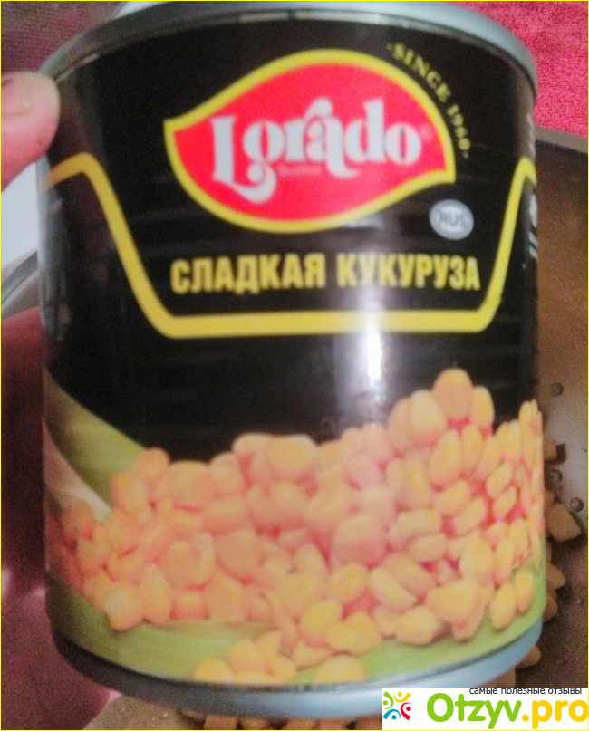 Отзыв о Консервированная кукуруза Lorado Сладкая