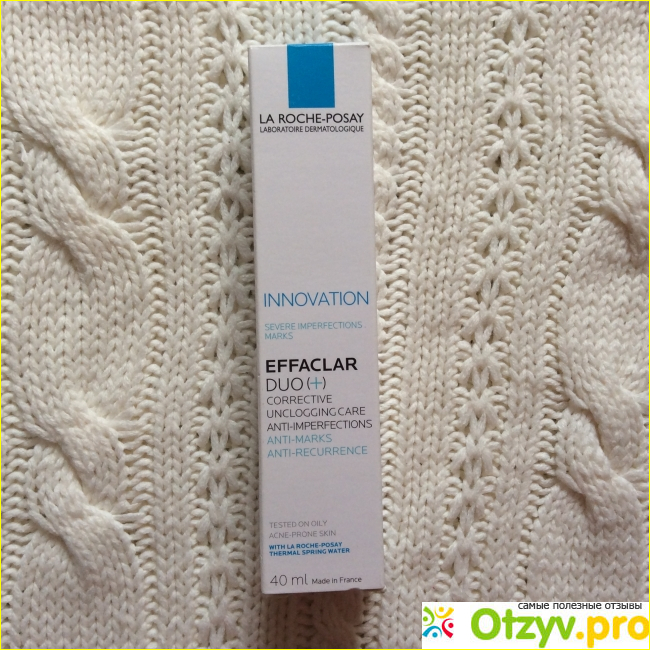 Отзыв о Крем-гель для лица La Roche-Posay Effaclar DUO+