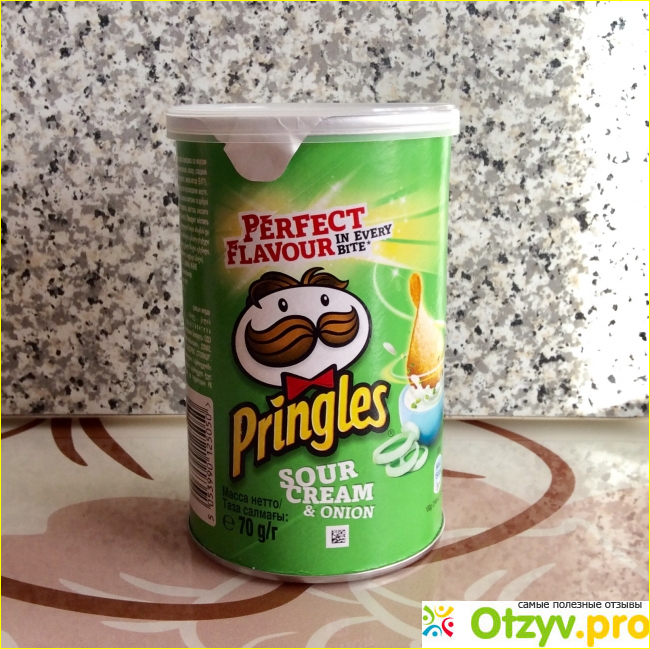 Отзыв о Чипсы Pringles сметана и лук