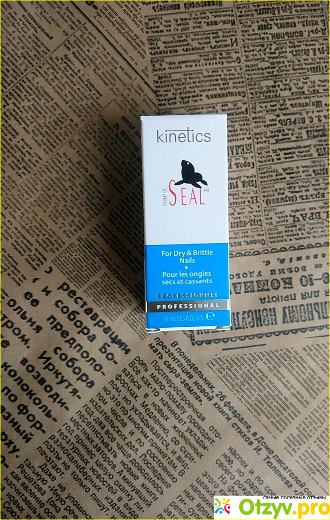 Отзыв о Основа для ногтей Kinetics Nano Seal Nail Treatment